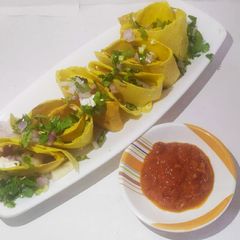 A picture of Besan Dosa.