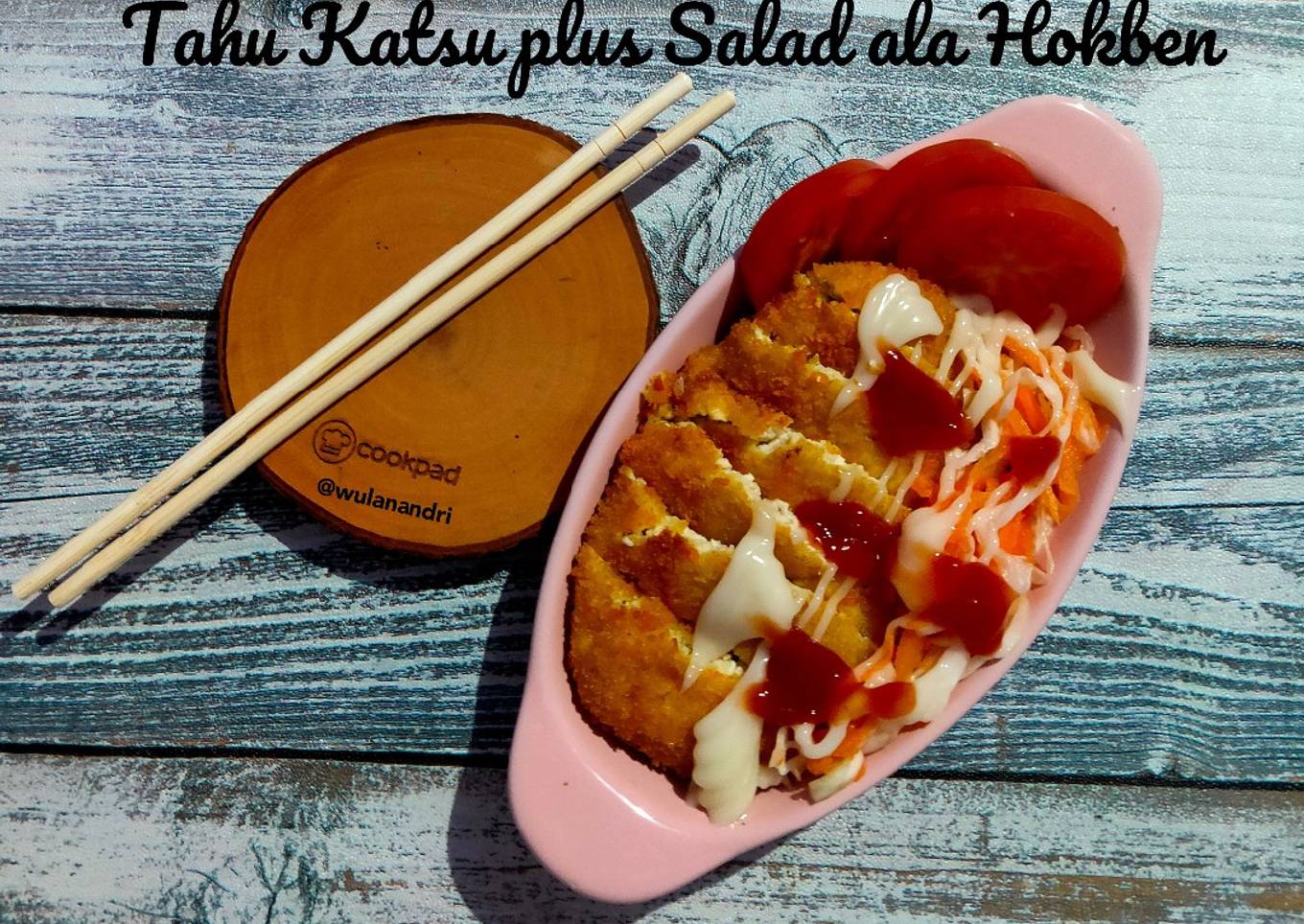 Tahu Katsu plus Salad ala Hokben