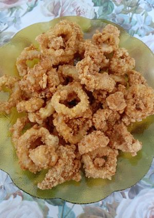 Foto resep Cumi goreng tepung
