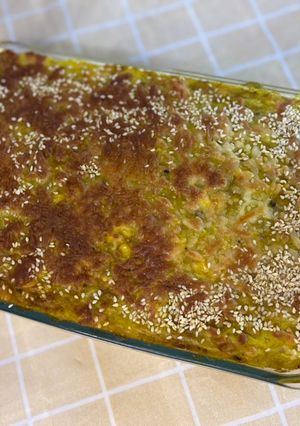 صورة لوصفة فطيرة البطاطا المحشية
