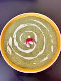 Velouté de fanes de radis