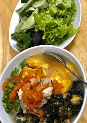 Hình của món Bún ốc.