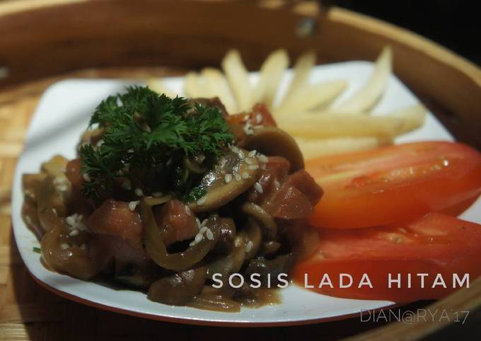 Resep Sosis Lada Hitam Ala Ala Saya Oleh Diana Arya Cookpad