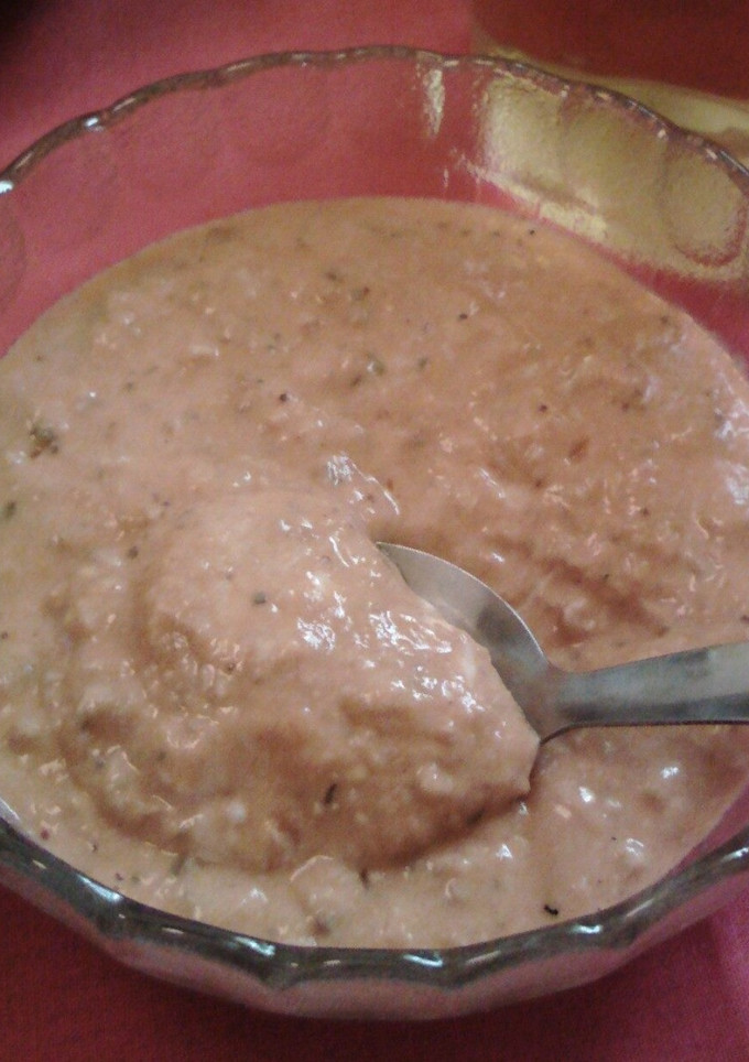 Una foto de Dip de atún, pimientos y mayonesa vegetal
