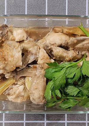 Foto resep Ayam Kukus Jahe
