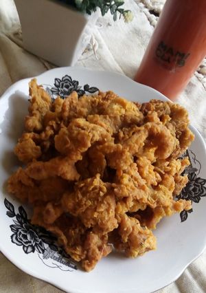 Foto resep Kulit Ayam krispi