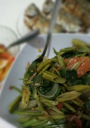 Foto resep Kangkung Cah Terasi