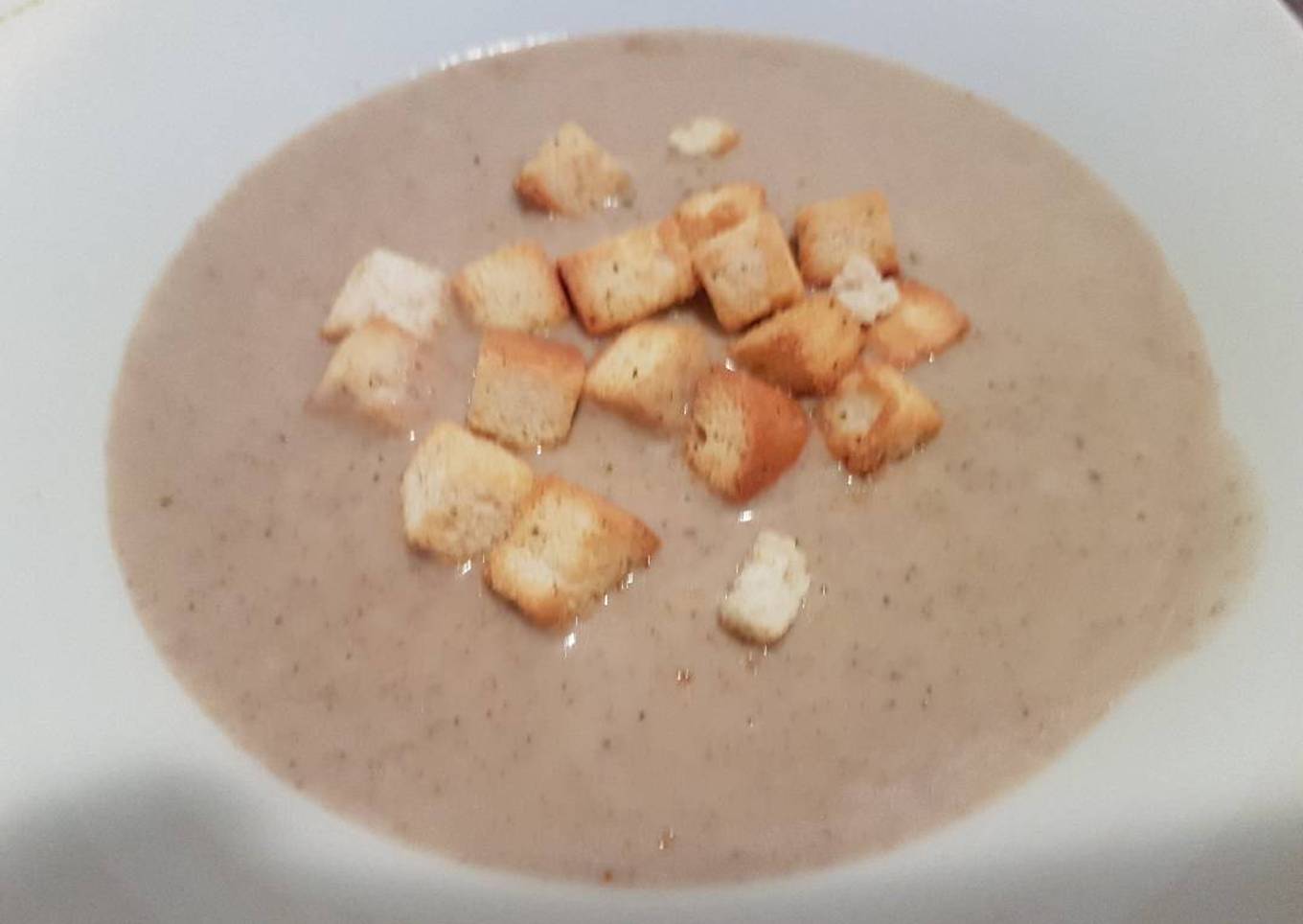 Crema de Champiñones