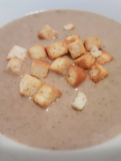 Una foto de Crema de Champiñones