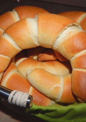 Kelesztés nélküli kifli recept fotója