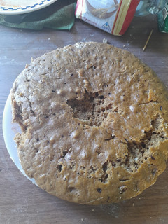 Una foto de Torta de Naranja y Café sin huevo