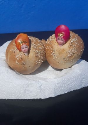 Una foto de Pan de muerto (pan de morido)