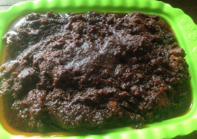 Rendang Daging Khas Padang