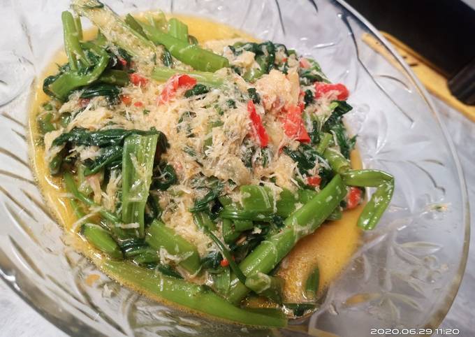 Resep Urab kangkung, Lezat Sekali