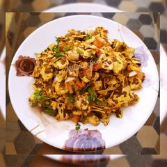 A picture of Chana jor chaat.