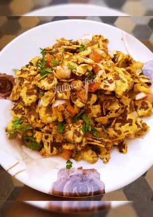 A picture of Chana jor chaat.