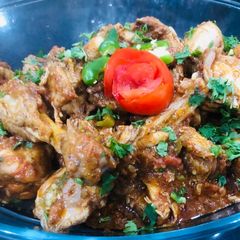 Meer Afzaal chicken karahi A picture of Meer Afzaal chicken karahi.