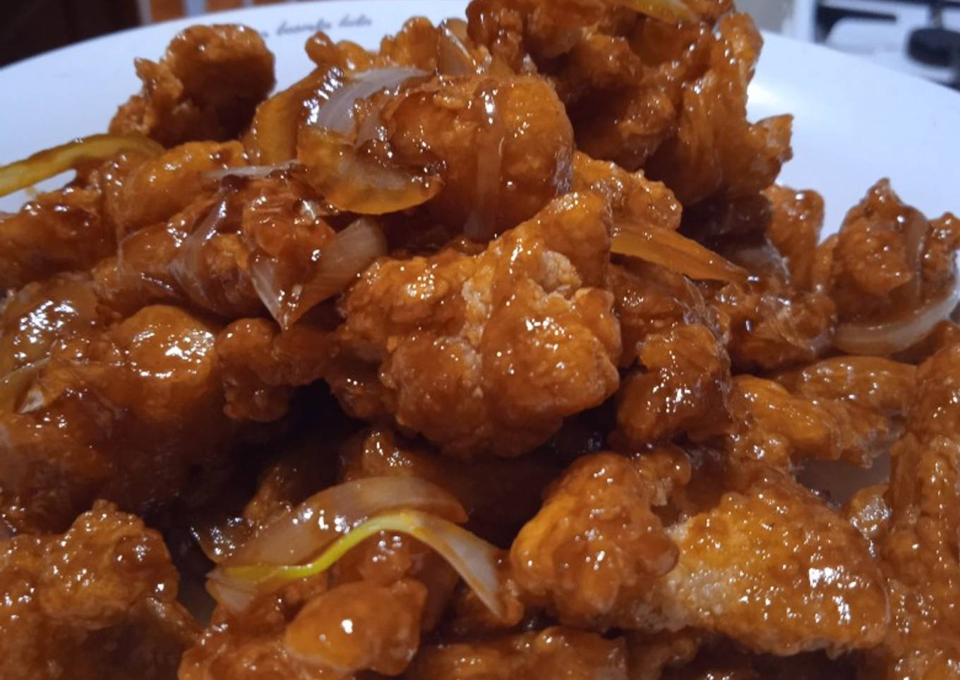 Ayam saus mentega