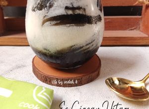 Foto resep Es Cincau Hitam Kuah Santan