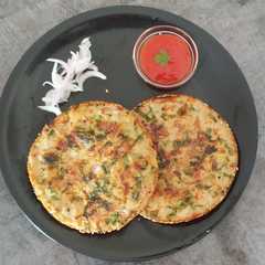 Soyabean Rostie/ Uttapa রেসিপির প্রধান ছবি