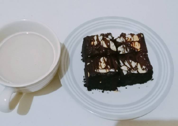 Resep Brownies panggang / browpang coklat uenak pol!, Enak