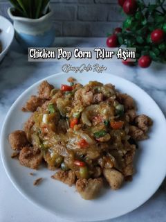 Foto resep Chicken Pop Corn Saus Telur Asin