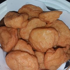 A picture of Akara with Dry Okro Powder.