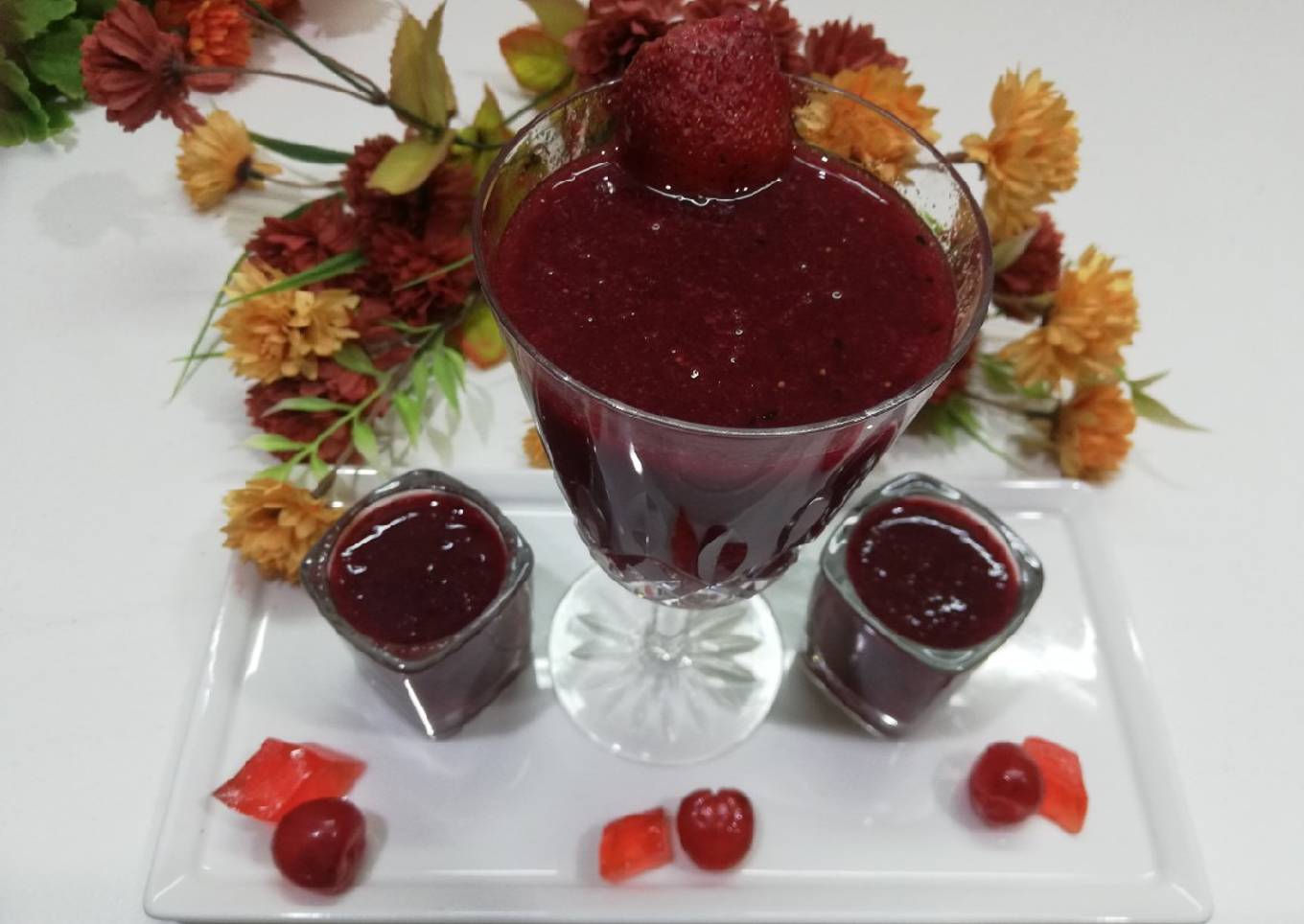 Strawberry smoothie