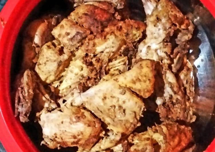 Easiest Way to Prepare Quick Besan Fried Chicken