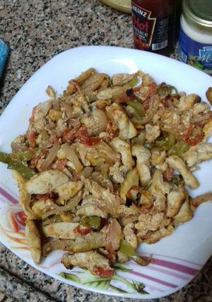 A picture of Chicken Shawarma.