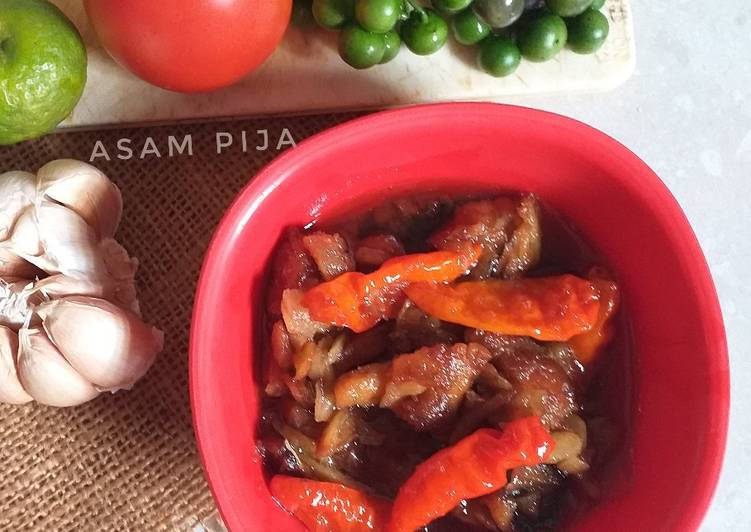 Bumbu Asam Pija | Cara Buat Asam Pija Yang Bisa Manjain Lidah