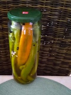 Lange Pfefferschoten einlegen Rezepthauptbild