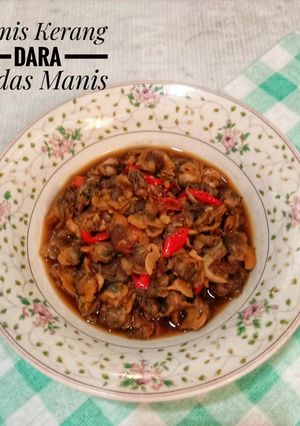 Foto resep Tumis Kerang Dara Pedas Manis