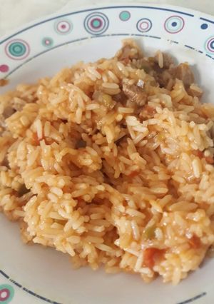 Una foto de Guiso De Arroz😋