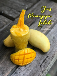 Gambar Jus Mangga Leleh