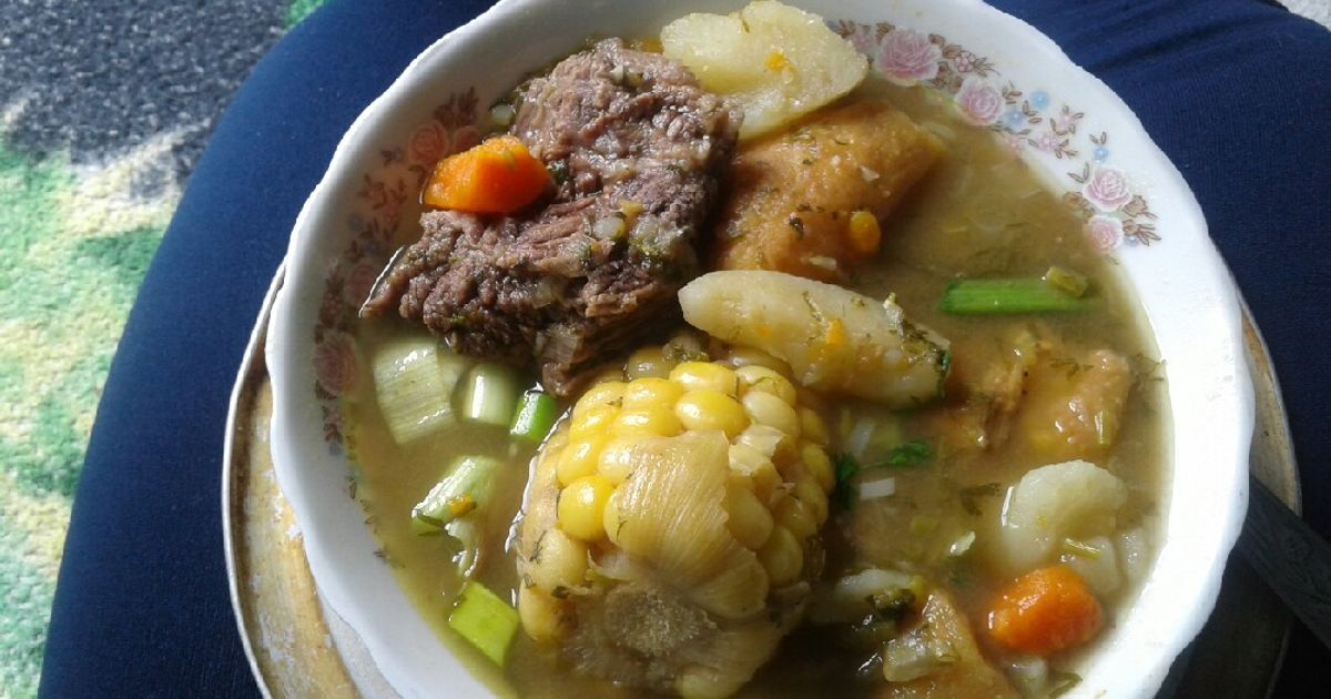 Sancocho de costilla, Versión Mary Acosta