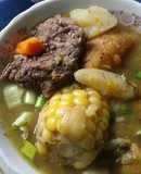 Sancocho de costilla, Versión Mary Acosta