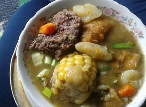 Una foto de Sancocho de costilla, Versión Mary Acosta
