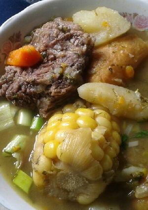 Una foto de Sancocho de costilla, Versión Mary Acosta