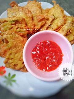 Foto resep Tempe goreng tepung