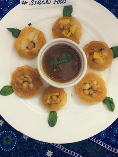 A picture of Pani puri.