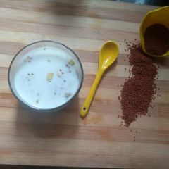 A picture of Aleev kheer/ haleem kheer.