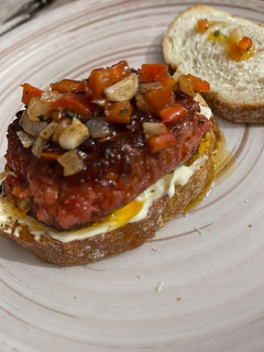 Una foto de Bocata criollo o choripan