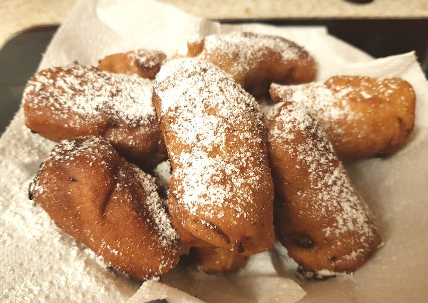 Banana fritters 💚