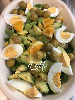 Una foto de Ensalada de naranja