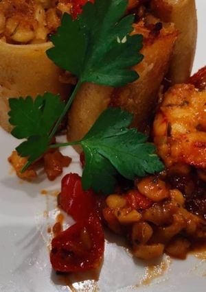 Foto di Calamari in pasta