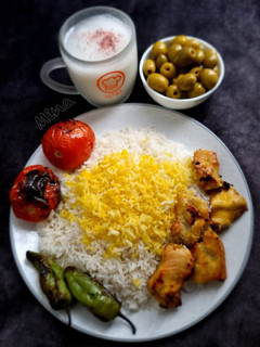عکسی از دستور جوجه کباب روی کباب پز اجاقی