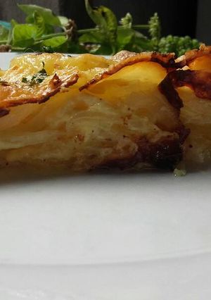 Una foto de Milhojas de papa