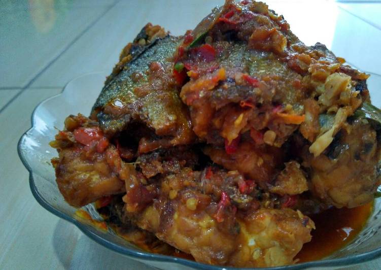 Resep: Bandeng presto + tempe bumbu bali ekonomis untuk dijual