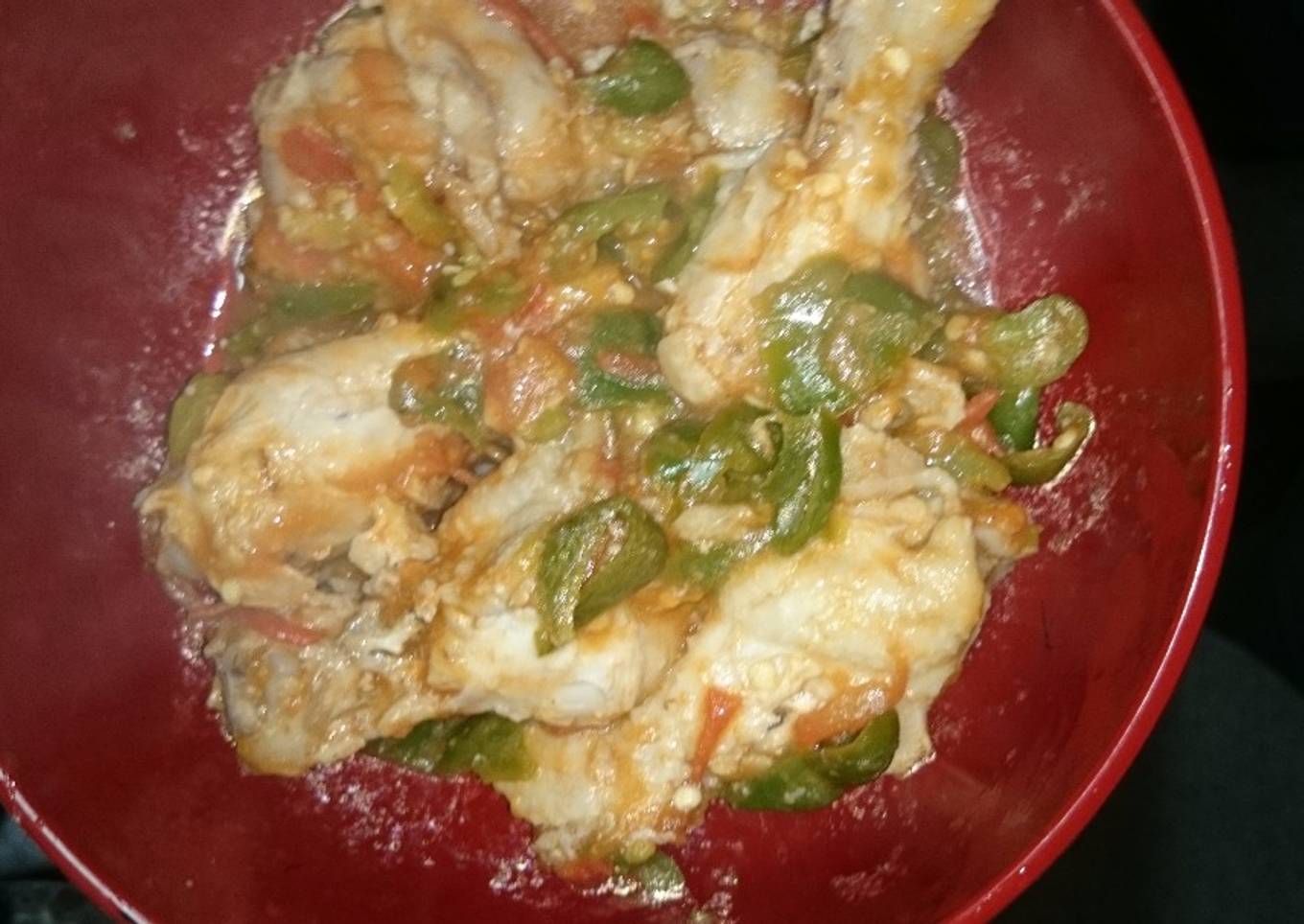 Simple fried Chicken thighs